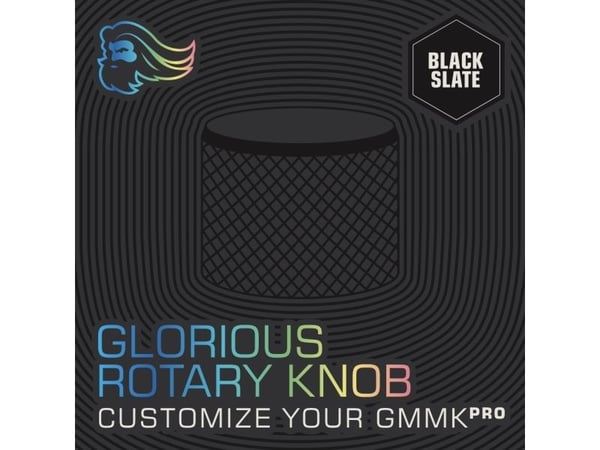 Glorious PC Gaming Race Rotary Knob, Näppäimistönuppi, 14,5 mm, 1,8 cm, Musta