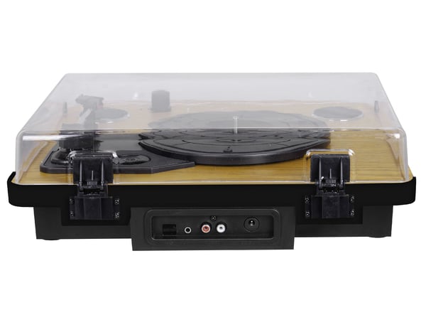 Trevi TT 1022 BT, Direktedrevet platespiller, Sort, Tre, Tre, 33,45,78 RPM, 6 W, AC
