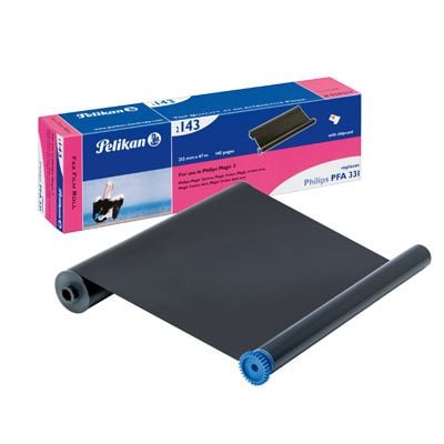 Pelikan 2143 - Svart - påfyllning av bläckband (termisk överföring) (alternativ för: Philips PFA 331) - för Philips Magic 3 Primo, 3 voice, 3 voice...