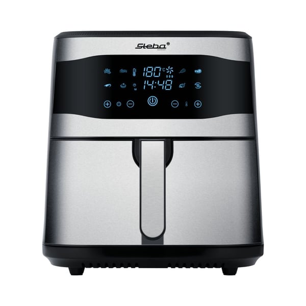 Steba HF 8000, Kuumakiertoilmakypsennin, 8 L, 80 °C, 200 °C, 60 min, Yksi