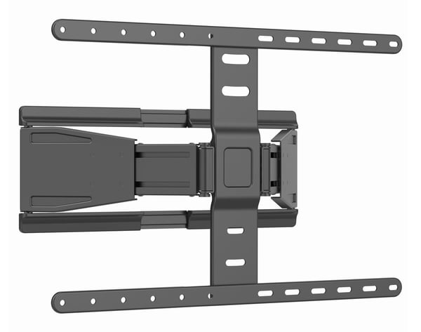 Gembird WM-90ST-02, 100 x 200 mm, 600 x 400 mm, 3 - -15°, 30 - 30°, Terästä, musta