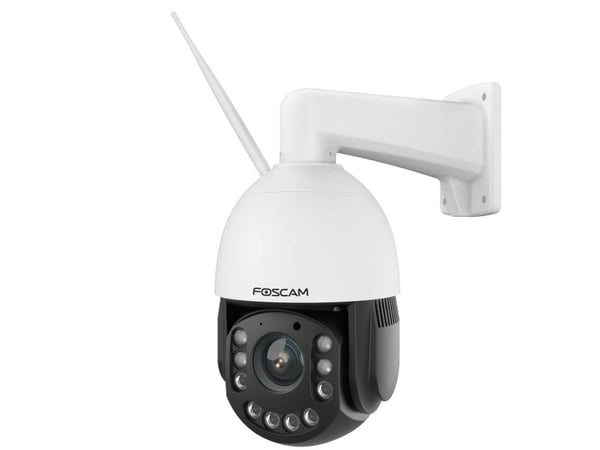 Foscam SD4H utendørs IP-domekamera 2304 x 1536 piksler trådløst IP66, hvit