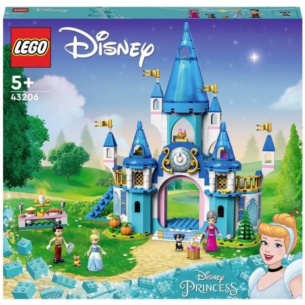 LEGO Disney Princess 43206 Slottet til Askepott og prinsen