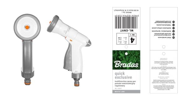 Bradas WL-EN9T, Spraymuntstycke, Droppbevattningssystem, Polen, 1 styck