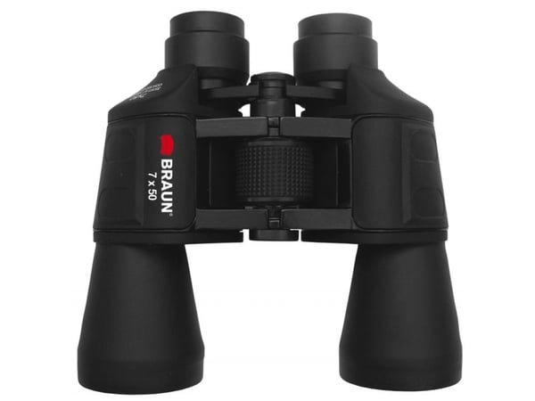 Braun 20123, BK-7 Porro, 7x, 5 cm, Svart, 850 g