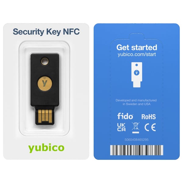 Yubico Security Key NFC - USB-säkerhetsnyckel