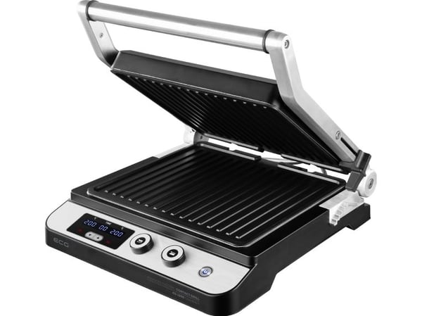 ECG KG 1000 Gourmet, Rostfritt stål, Rostfritt stål, Röra, 290 x 260 mm, 230 ° C, Lock med gångjärn, Låsbart lock