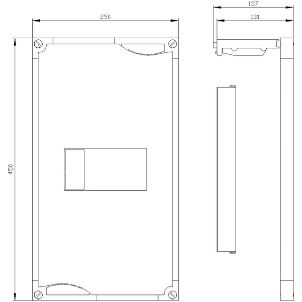 Siemens 8GK4730-3KK10, 300 mm, 260 mm, 610 mm, 55 mm, 1,49 kg