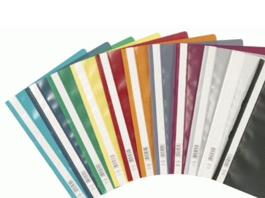 Durable Clear View Folder - Economy, Vit, A4