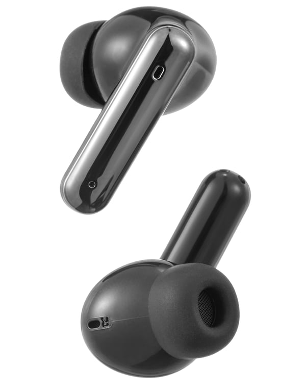 Streetz T235 TWS earphones black, True Wireless Stereo (TWS), Samtaler/musikk, 20 - 20000 Hz, 40 g, Hodesett, Svart