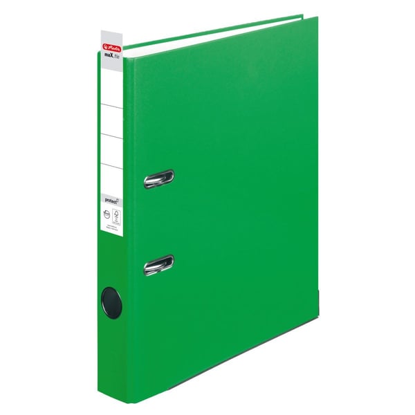 Herlitz 11053675, Grønn, Polypropylen (PP), A4, 50 mm, 1 stykker