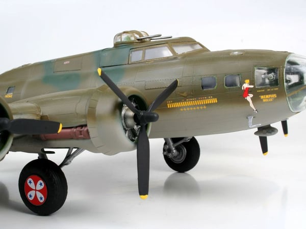 Revell 4297, Luftfarkostmodell med fast vinge, Monteringssats, 1:48, Boeing B-17, Alla, Plast