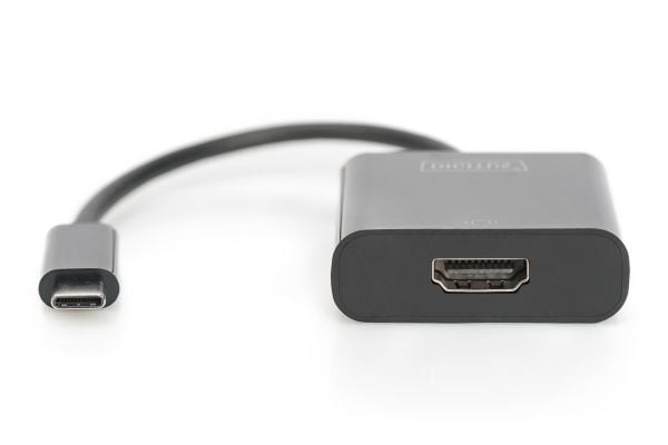 DIGITUS - Extern videoadapter - USB-C 3.1 - HDMI - sortering