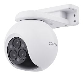 EZVIZ H80f Multi, IP-turvakamera, Ulkona, Langallinen, Seinä, Valkoinen, Pallomainen