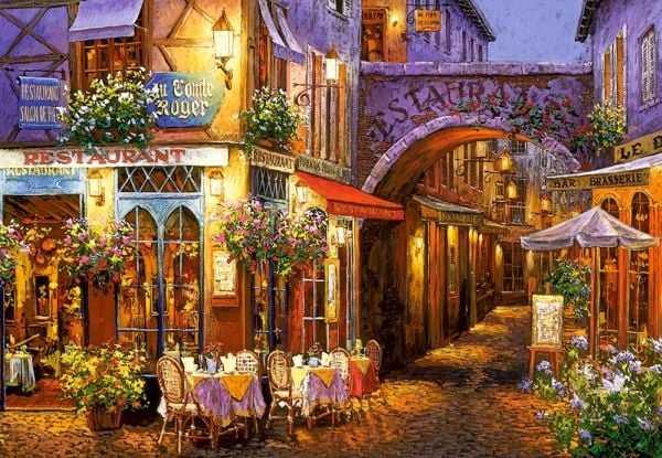 Castorland Evening in Provence, 1000 styck, Konst, 9 År