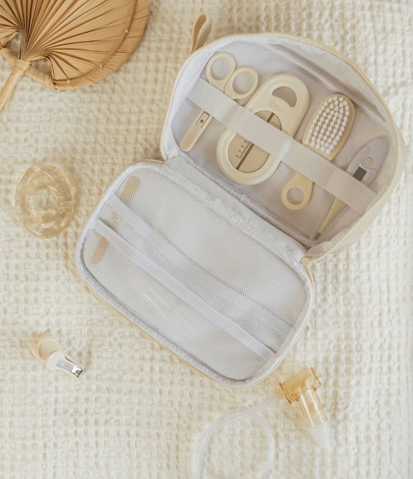 Babymoov A032008 stellesett, resirkulert polyester, sand