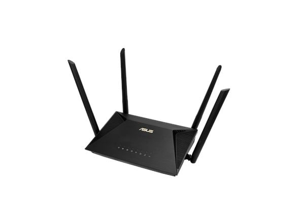 ASUS RT-AX53U - Trådlös router 3-ports-switch - 1GbE - Wi-Fi 6 - Dubbelband