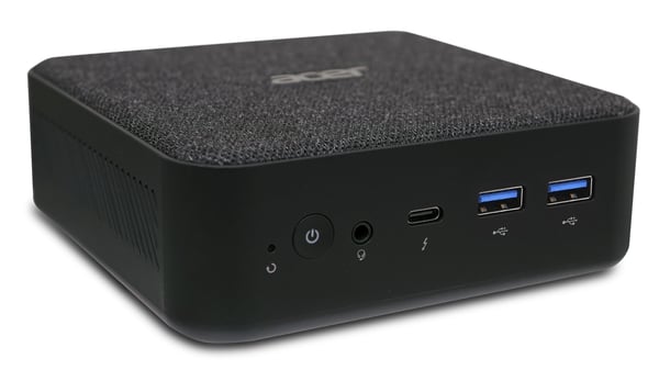 Acer Revo Box AI RB102-KRK - Barebone - mini-PC 1 x Ryzen AI 5 340 / upp till 4.8 GHz - RAM 16 GB - SSD 512 GB - Radeon 840M - IEEE 802.11ax (Wi-Fi...
