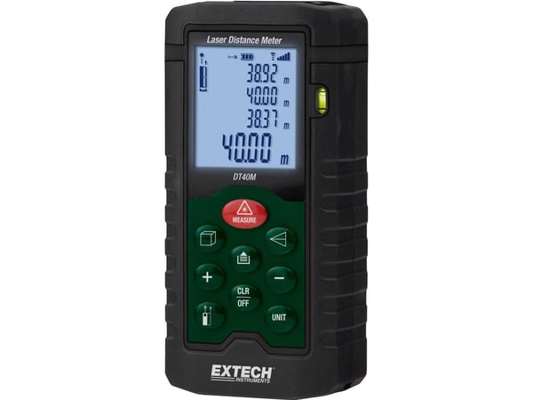 Extech DT100M Laseretäisyysmittari Mittausalue (max.) 100 m (DT100M)