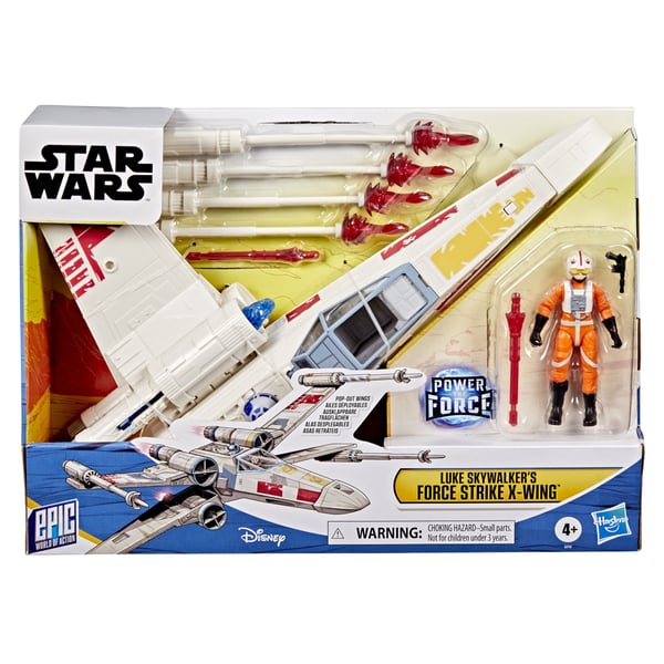 Star Wars Strike X Wing & Figure 10 cm