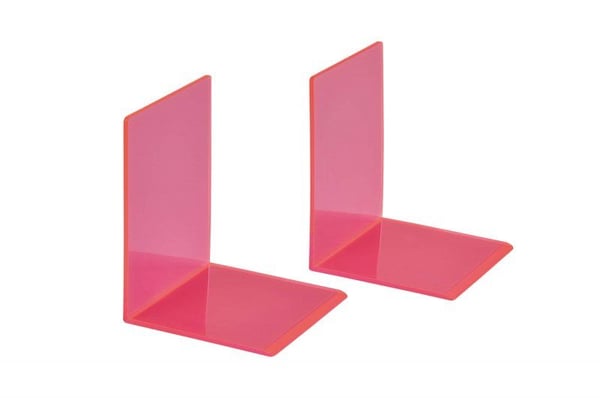 MAUL 3513621, Rosa, Akryl, 3 mm, Blank, 100 x 100 x 130 mm, 2 stykker