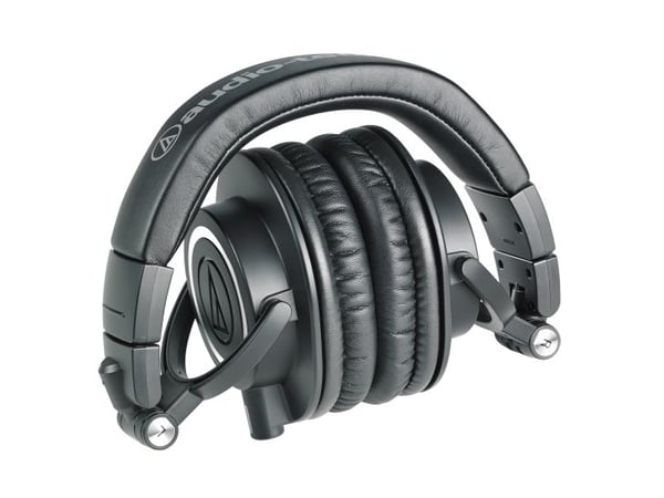 Audio-Technica ATH-M50X hörlurar med sladd, svarta