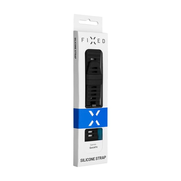 FIXED silikonihihna Silikonihihna Garmin QuickFit 22mm sininen