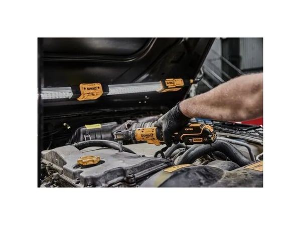 DeWALT DCF504L1G-QW, Mutterdragare, Borstlös, Svart, Gul, 1/4", 250 RPM, 54 nm