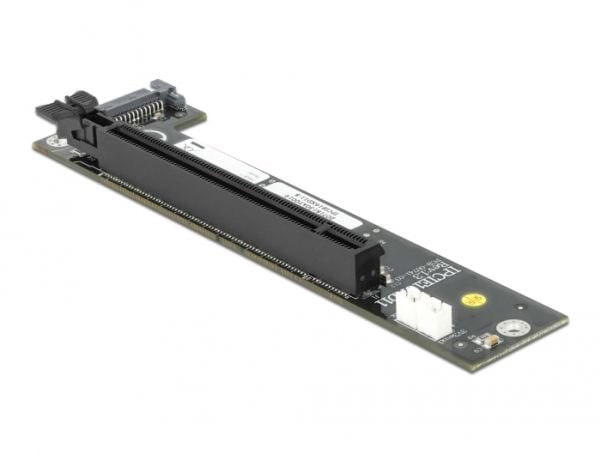Delock 64148 -sovitin, 2 x SFF-8654 – PCIe x16, PCIe 4.0 (NVMe), SAS