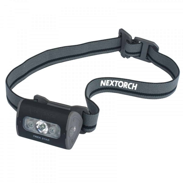 NEXTORCH TrekStar lommelykt (svart) 220lm/73m/3xAAA - for utendørs og industri