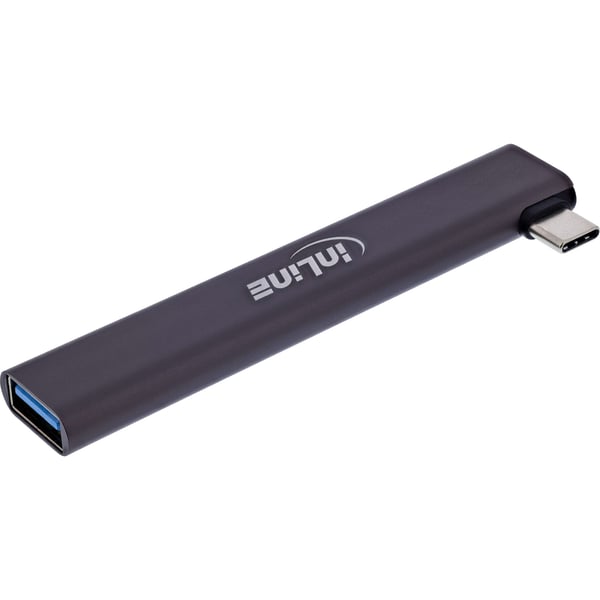InLine 33203N, USB 3.2 Gen 1 (3.1 Gen 1) Type-A, USB 2.0 Type-A, 480 Mbit/s, Silver, Kina, Windows 10, Windows 11, Windows 7, Windows 8, Windows Vista