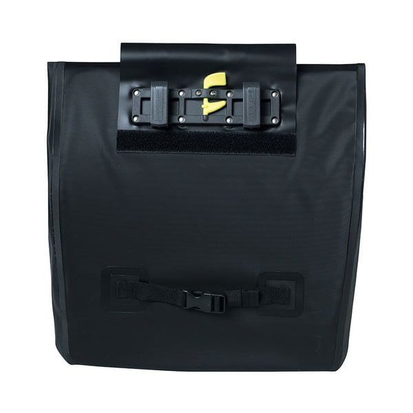 Basil Urban Dry, Bakre, Sykkelveske, Presenning, Svart, 25 l, 5 kg
