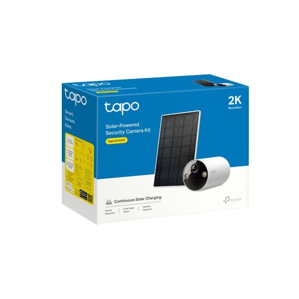 TP-Link Tapo C410 KIT, IP-turvakamera, Ulkona, Langaton, Amazon Alexa & Google Assistant, CE, FCC, DOE, CEC, RCM, KC, NCC, BSMI, NTRA, Katto/seinä