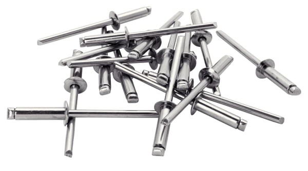 Rapid Høytytende blindnagle Ø 4,8 x 12 mm, Blindnagle, Rustfritt stål, Aluminium, Rustfritt stål, RP10, RP40 Multi, RP60 Multi, RP100 Multi, RP150 ...