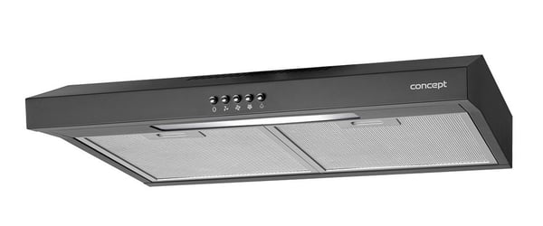 Concept OPP1260BC, 135 m³/t, Ducted/Resirkulerende, 60 dB, 65 cm, 70 cm, Veggmonterbar