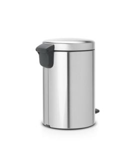 Pedalspand Brabantia Newlcon 12 ltr. stål mat sort