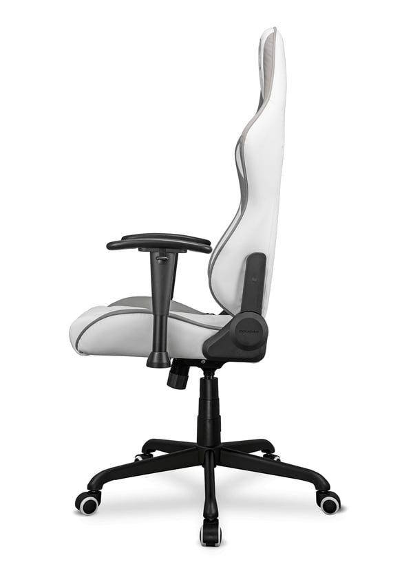 COUGAR CGR-ELI-WHB, Universal gaming-stol, 120 kg, Polstret Sete, Polstret Rygg, Svart, Stål