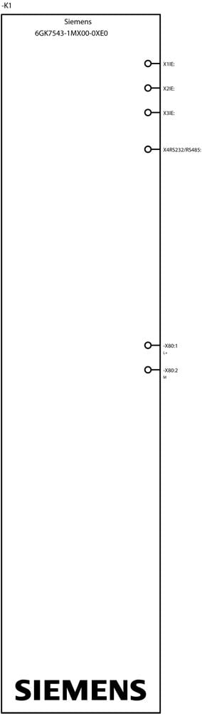 Siemens 6GK7543-1MX00-0XE0, CE, REACH, 147 mm, 65 mm, 5 mm, 110 mm, 356 g