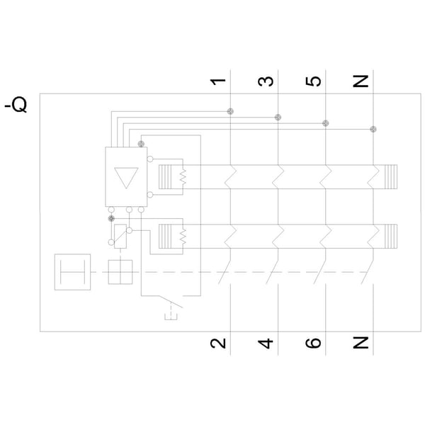 Siemens 5SV3644-4, 10 A, IP20