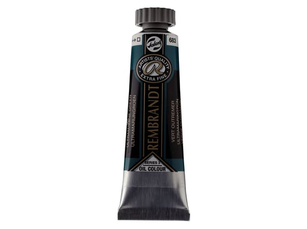 Rembrandt oljemalingsrør Ultramarine Green 683