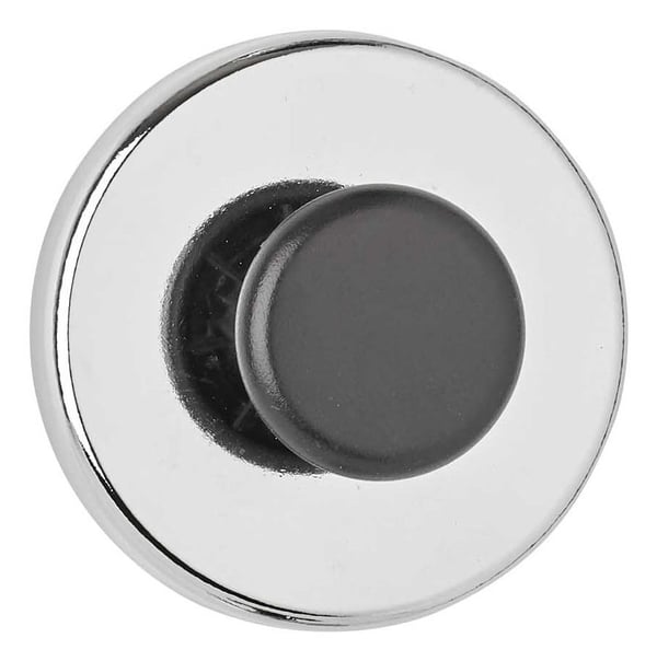MAUL 6154996, Perinteinen nuppi, Musta, Metallinen, Terästä, 51 mm, 51 mm, 24,5 mm
