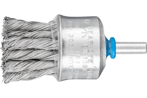 PFERD 43706006, Kopp stålbørste, 6 mm, 3 cm, 20000 RPM, 10 stykker
