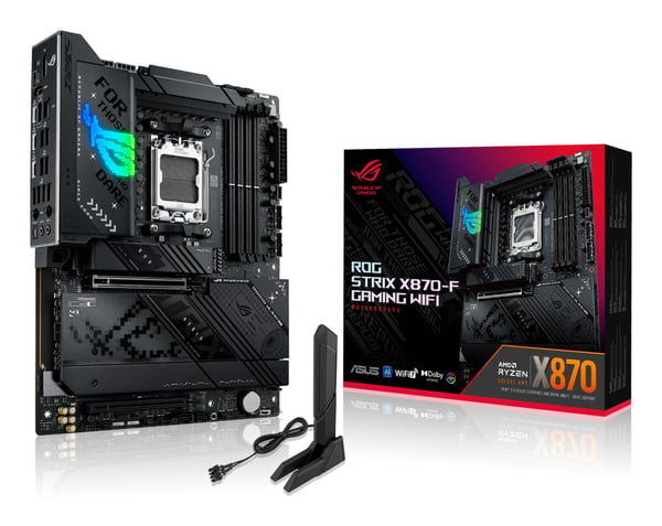 ASUS X870 ROG STRIX X870-F GAMING WIFI emolevy AM5 ATX DDR5