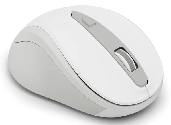 Hama WM-400, oikeakätinen, optinen, langaton RF, 1600 dpi, valkoinen