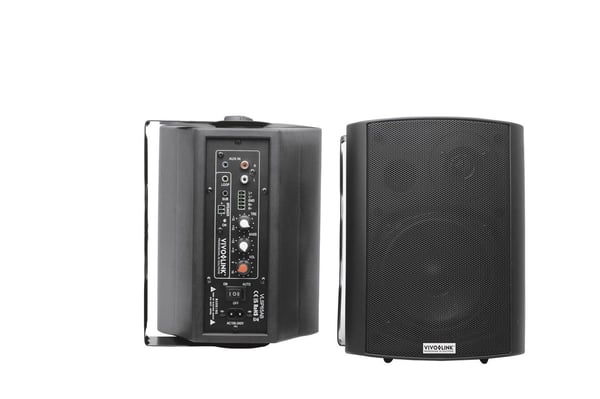 Vivolink VLSP65AB, 2-suuntainen, 2.0 kanavaa, Langallinen, 60 W, 45 - 20000 Hz, Musta