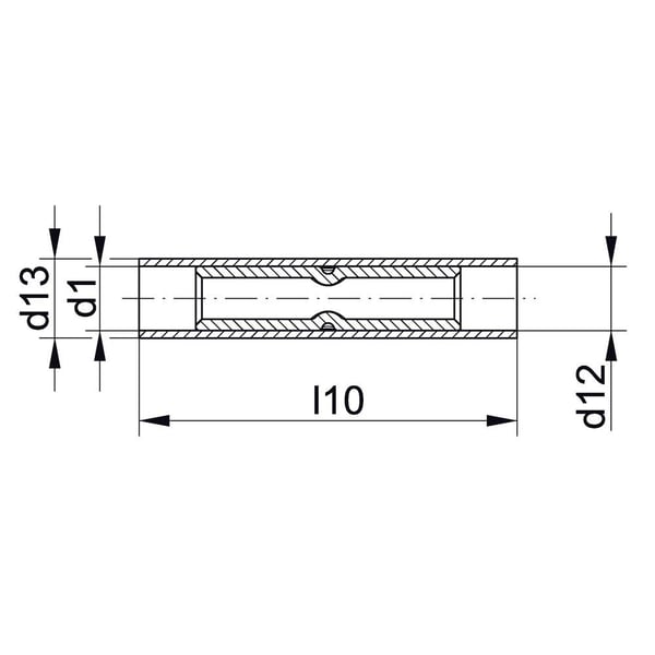 Klauke 624R Puristusliitin 25 mm² Täysin eristetty Keltainen 1 kpl 1 kpl