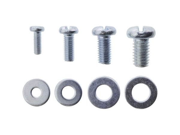 InLine 23100B, Asennussarja, Seinä, Sinkki, 42 g, 32 kpl, 65 mm