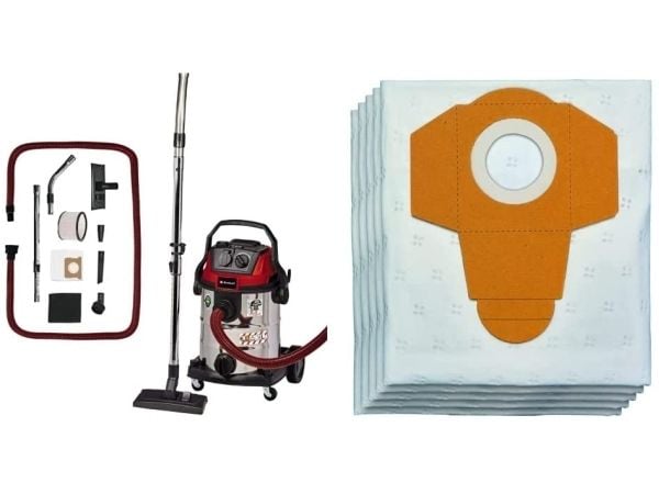 Einhell TE-VC 2025 SACL, 2200 W, Trommelvakuum, Tørr & våt, 25 l, HEPA, Filtrering