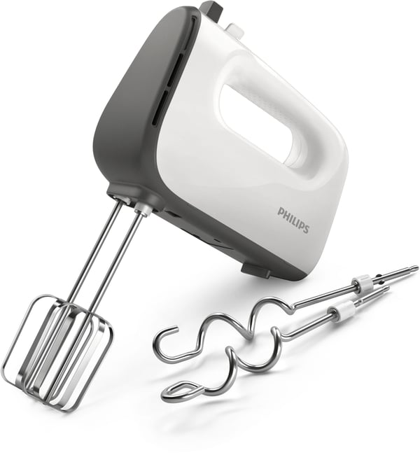 Philips Viva Collection HR3740 - Håndmikser - 450 W - hvit/kasjmirgrå