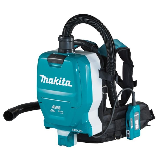 Makita DVC261ZX11 reppuimuri 2 l 90 W märkä-/kuivaimuri, runko - SOLO
